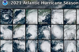 The 2021 Atlantic hurricane season ends as the third most active year ever