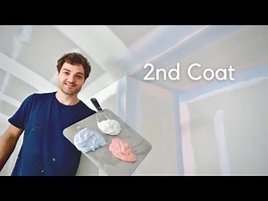 How to Mud - A visual tutorial - Second coat of mud