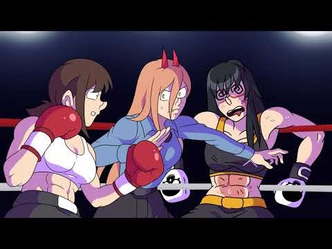 ‪@kishinpain‬ Kobeni Vs Yoru (BOXING) - ANIMATION