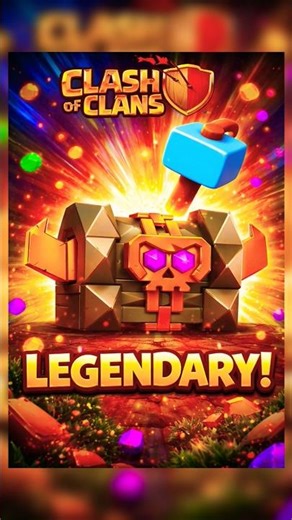 Opening 100 chest | got king skin | clash of clans