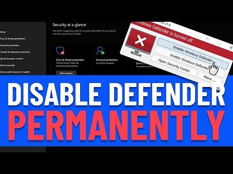 HOW TO DISABLE WINDOWS DEFENDER IN WINDOWS 11 PERMANENTLY