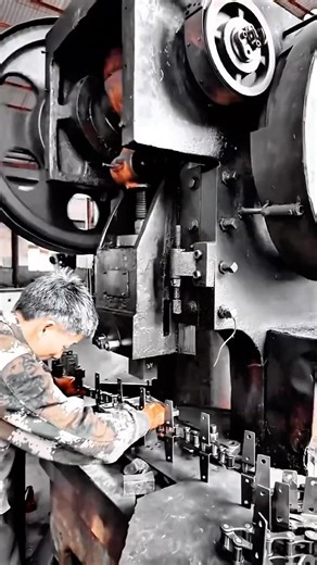 Metal Stamping Press Work Tool Precision Industrial Component Production #worktool