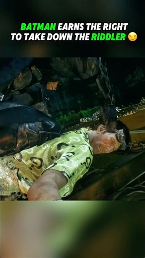 Batman Finally Earns The Right To Defeat Riddler 😏 #shorts #batmanarkhamknight