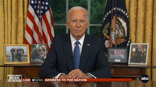 Biden gives address on decision to exit 2024 race and what comes next
