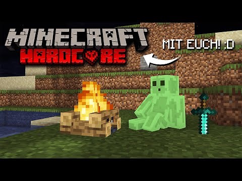 🔴 Minecraft Hardcore Survival mit EUCH! (Community Server)