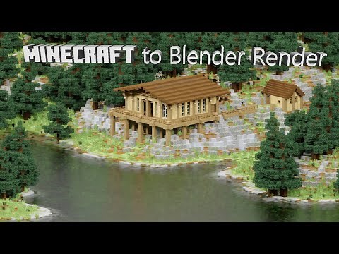 Quick Minecraft Blender Render | Tutorial