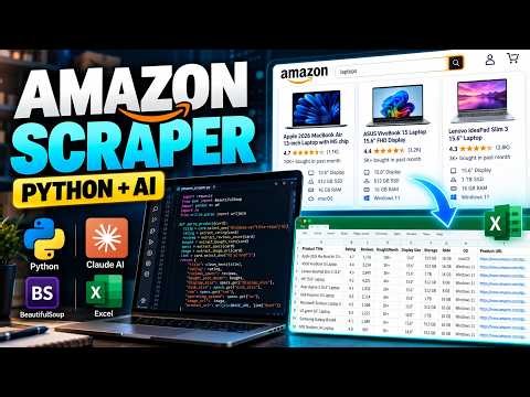 How to Build an Amazon Scraper with Python & Claude AI | Full Tutorial