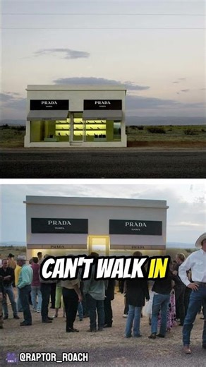 Fake Prada Store in Middle of Nowhere Texas 🏜️