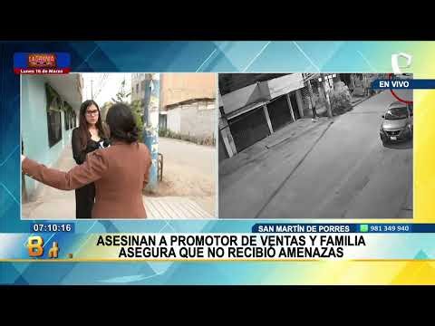 San Martín de Porres: sicarios asesinan a promotor de ventas cuando iba a la librería