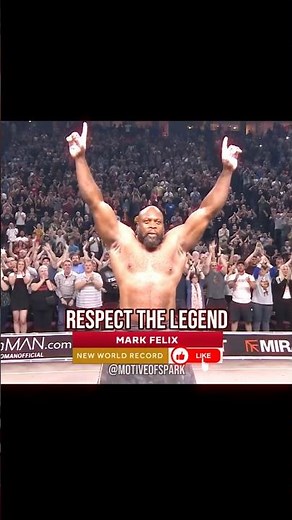 Mark Felix Shocks Everyone - Hercules Hold World Record