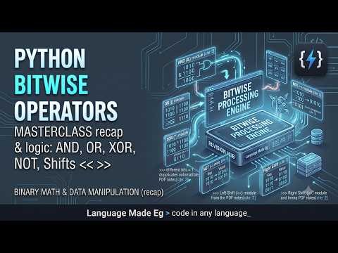 Bitwise Operators in Python (AND, OR, XOR, Shifts)