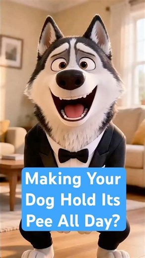 Making Your Dog Hold Its Pee All Day? You're Slowly Killing It!#pettips #dogcare #petlover #petcare