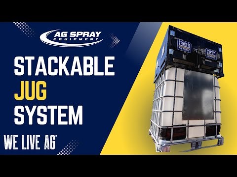 Ag Spray - Stackable Jug Storage System (SJS)