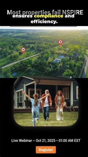 Avoid HUD Compliance Risks - Learn NSPIRE | Oct 21st 2025 #hud #hudcompliance #housingcompliance