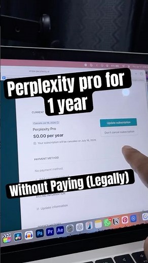 Perplexity offering 1 year Pro subscription to Airtel Users at no cost !!! Know how to get ??