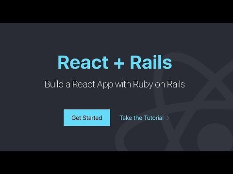 Build a React App with Ruby on Rails