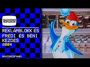 Cartoon Network - reklámblokk és Frédi és Béni kezdés - 2004