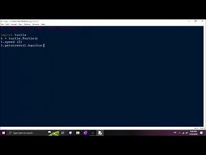 How to Draw the Letter "C" with Python Turtle.🐢🐢🐢