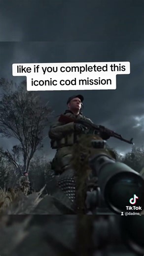 like if you completed this iconic cod mission #callofduty