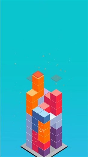 time to play "Stack Rush". Available at 1games io #gameplay #game