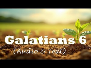 Galatians 6 | KJV AUDIO BIBLE (With Text & Images)