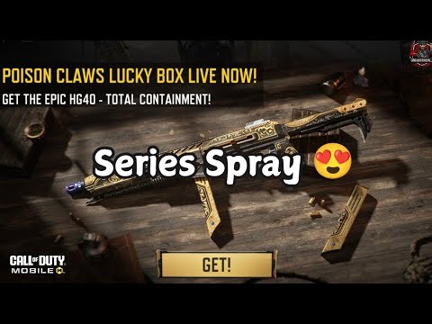 Poison Claws Lucky Box: Total CP to Unlock the HG40 - Total Containment?