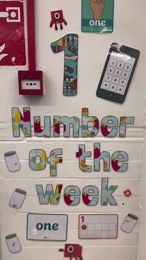 Week Number Display Ideas for Early Years Education