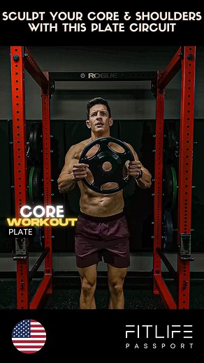 Jerrett Santori | Fitness & Travel Lifestyle on Instagram: "CORE & SHOULDER WORKOUT, improve your rotational core strength with this short workout. 3-4 Rounds 45 secs each exercise Rotate between each exercise (15 secs rest between) *60 secs rest following each round Rotational core work strengthens the muscles responsible for twisting and stabilizing the torso, improving overall functional movement. It enhances athletic performance in activities requiring rotational power, like swinging, throwi