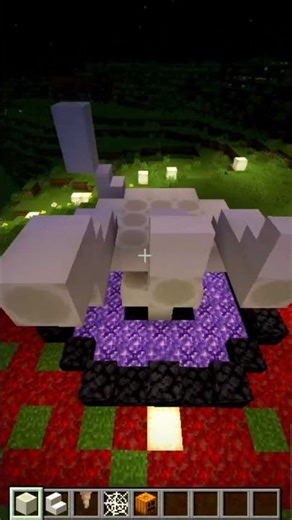 Minecraft Demon Hand ☠️ #minecraft #shorts