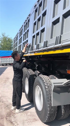 #semitrailer #side tipper semi-trailer