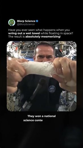 Space Towel Experiment 🚀