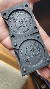 EISENHOWER LIBERTY DOLLAR 2 Sided Coin Mold - Etsy