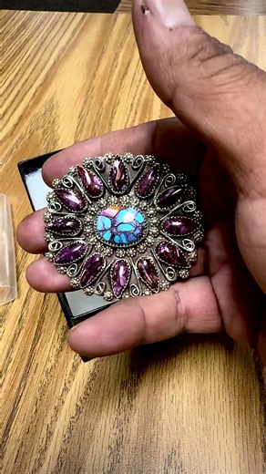 ❤️🔥 #fyp #fy #fypシ #fypage #fypシ゚viral #foryourpage #r2blackhatjewelry #turquoise #nativetiktok #silverjewelry #silversmith #navajo #pendant