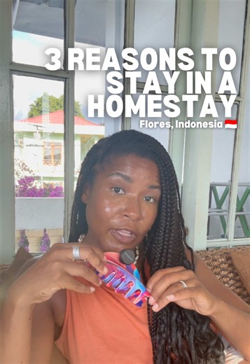 Airbnb’s and villas don’t deserve all the hype, homestayd are an incredible option for your next international trip! Here are 3 reasons why you should stay in a homestay 🏠🇮🇩 #homestay #homestayindonesia #indonesia #floresindonesia #solotravel #cheyoutside #cheyonsabbatical #hotel #accomodation #airbnb #villa