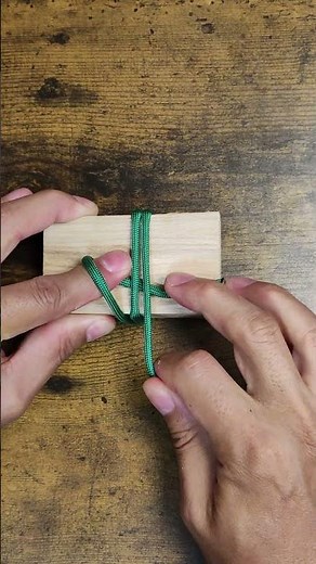 四角い物を束ねる方法【結束結び】 #キャンプ #結び方 #ロープワーク