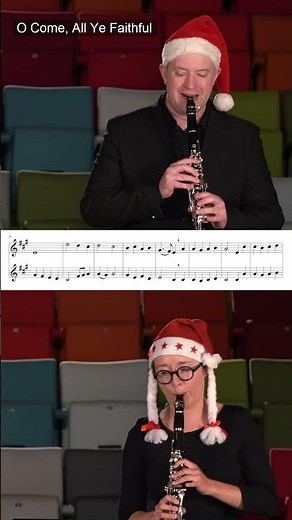 O Come, All Ye Faithful / Duo de Clarinette (Shorts)