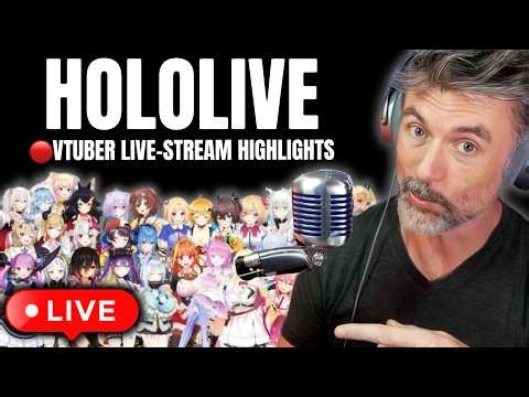 Pro Vocal Coach's HOLOLIVE Vtuber 🔴Live-stream Highlights