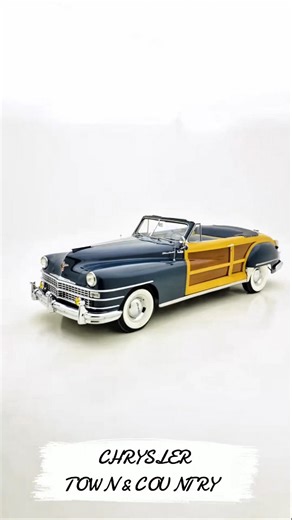 The Timeless Classic: A Dive into the 1948 Chrysler Town Country