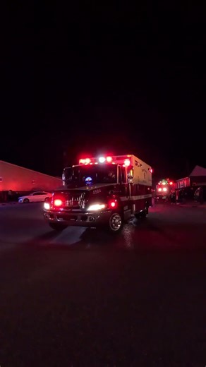 Emergency Vehicles Light Up the St. Patrick’s Day Parade! #stpatricksday #parade #lightedparade