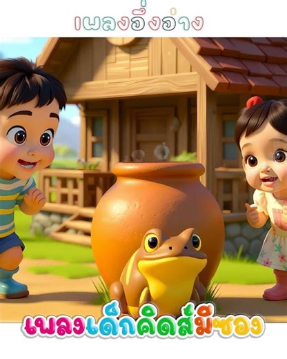 The Frog Song by Nong Pun #FrogSong #KidsMeSong #ChildrensSong