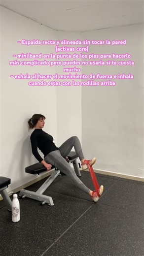 Dead bug con mini band (regresión)