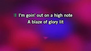 Karaoke High Note - Dierks Bentley - CDG, MP4, KFN - Karaoke Version