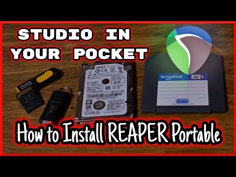 REAPER: How to setup a simple portable install with all your VSTs and plugins