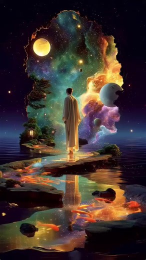 Vidéos de AI_Python (@ipadapter_animatediff) avec Between the Softbeats No.4 - Vu Bui music