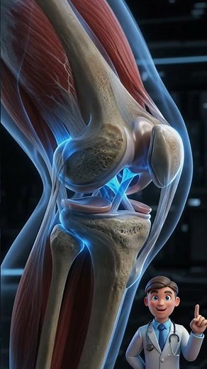 How Your Knee Joint Moves in 3D 🤯#KneeAnatomy #MedicalAnimation #HumanBody #AnatomyShorts