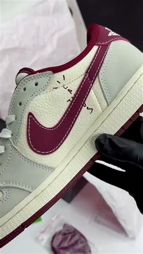 Crazy Air Jordan Sneaker🔥Travis Scott Style Jordan 1 Low
