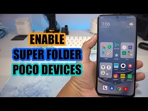 Mengaktifkan Fitur Super Folder MIUI 14 di Semua HP POCO Tested POCO F3 MIUI 14