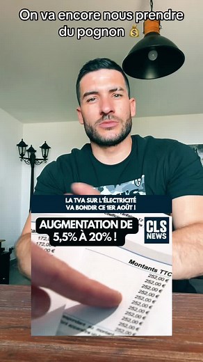 Augmentation de la TVA sur l'électricité : un coup dur pour la classe moyenne