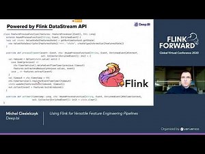 Using Flink for Versatile Feature Engineering Pipelines
