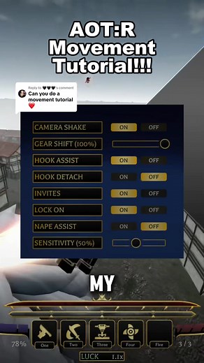 Attack On Titan Revolution Movement Tutorial with Butcher Perk